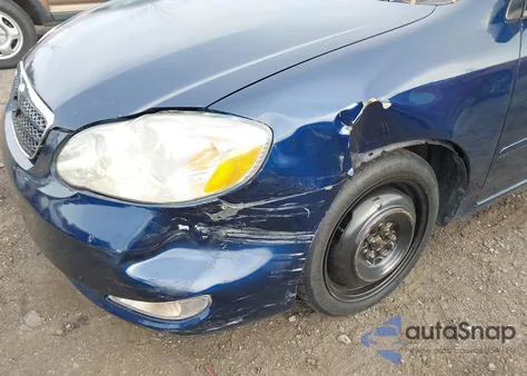 2006 Toyota Corolla Le z USA, uszkodzony, nr VIN 2T1BR32E26C621604